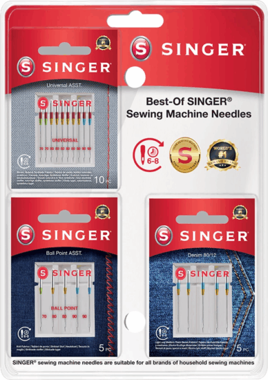 Singer 3-as varrógép tűkészlet 20 darabos