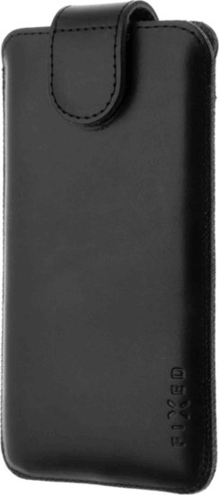 Fixed Posh 6XL+ Bebújtatós Univerzális telefon Tok - Fekete