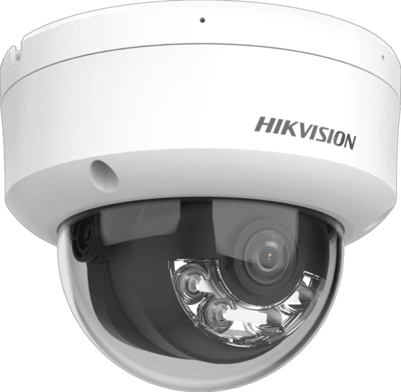Hikvision DS-2CD2143G2-LIS2U 2.8mm 4MP kültéri IP Dome kamera - Fehér