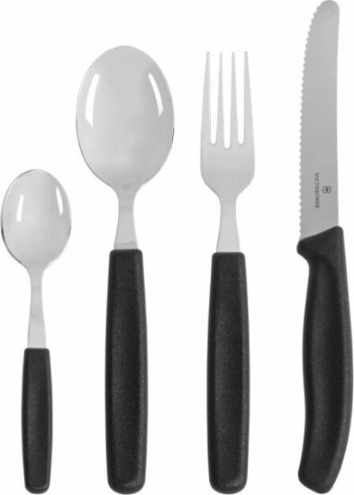 Victorinox 6.78 33.24 Evőeszköz készlet (24 darabos) - Fekete / Inox
