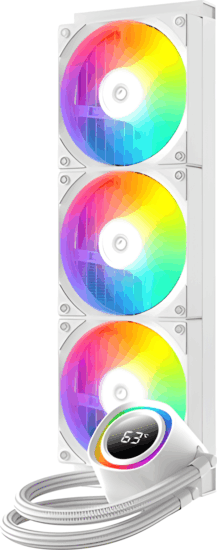 ID-Cooling FX360 TD 360mm ARGB All In One Univerzális CPU Vízhűtés - Fehér ID-Cooling FX360 TD 360mm ARGB All In One Univerzális CPU Vízhűtés - Fehér