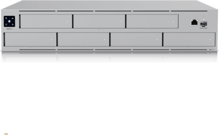 Ubiquiti UniFi UNAS-Pro 7x SSD/HDD 2U Rack NAS hálózati adattároló
