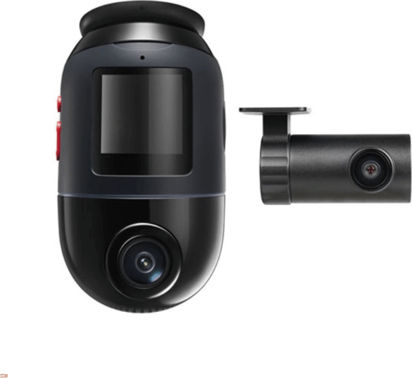 70mai Dash Cam X800-2 4K WiFi Autós Menetrögzítő Kamera + RC14 hátsó kamera - Fekete