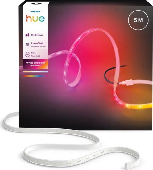 Philips Hue Flux Kültéri Okos Bluetooth LED Fényszalag 5m Philips Hue Flux Kültéri Okos Bluetooth LED Fényszalag 5m