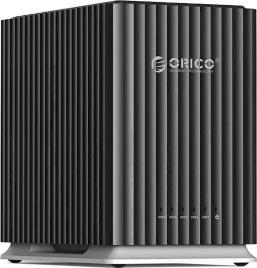 Orico DAS 9758C3-V1-EU-BK HDD/SSD Dokkoló és klonozó állomás (4x 2,5/3,5 HDD/SSD - USB-A/C)