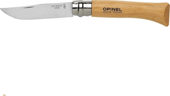 Opinel 001255 No.10 Rozsdamentes Acél Zsebkés