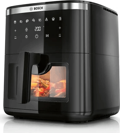 Bosch MAF671B0 AirFryer Forrólevegős Sütő 7.2L 1800W - Fekete Bosch MAF671B0 AirFryer Forrólevegős Sütő 7.2L 1800W - Fekete