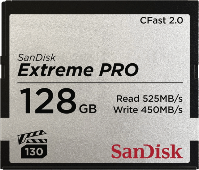 Sandisk 128GB Compact Flash 2.0 Extreme Pro Memóriakártya