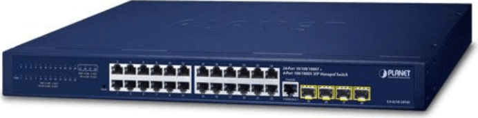Planet GS-4210-24T4S 24-port Gigabit Rack Switch Planet GS-4210-24T4S 24-port Gigabit Rack Switch