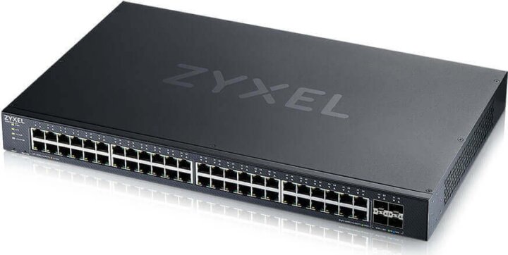 ZyXEL XGS1935-52 Fémházas Smart Managed 48-port Gigabit Rack Switch ZyXEL XGS1935-52 Fémházas Smart Managed 48-port Gigabit Rack Switch