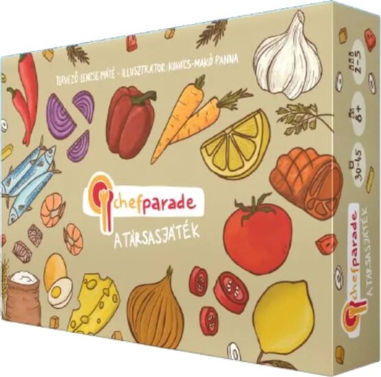 Keller & Mayer Chefparade családi társasjáték