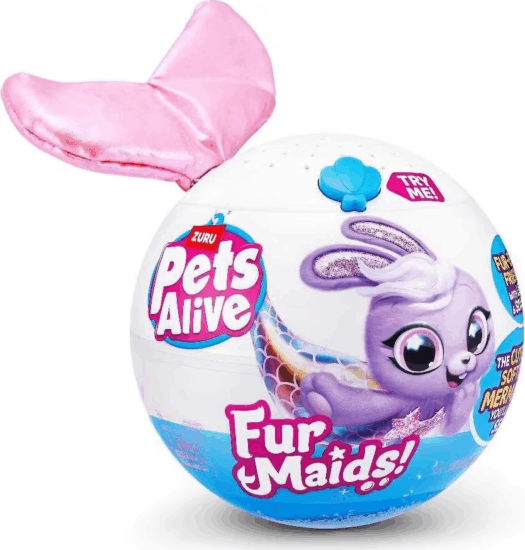 Zuru Toys Pets Alive Meglepetés Plüss sellők hanggal és fénnyel 1. széria - Többféle Zuru Toys Pets Alive Meglepetés Plüss sellők hanggal és fénnyel 1. széria - Többféle