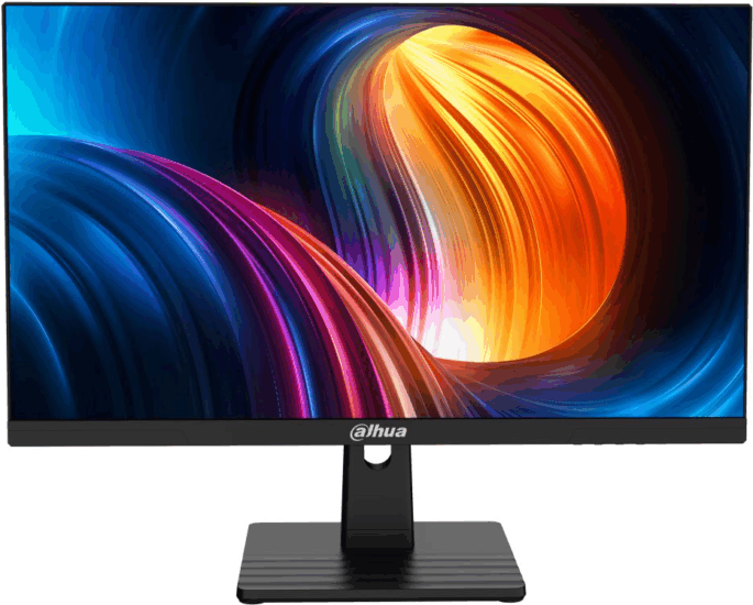 Dahua 24,5" LM25-B221B 16:9 FullHD IPS LED Monitor - Fekete