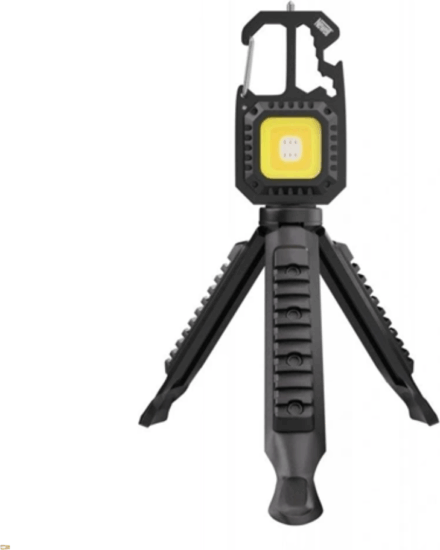 Newell NL3863 Hordozható Akkus kemping LED lámpa 600 lumen + állvány - Fekete