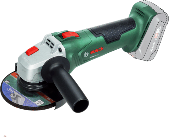 Bosch PWS 06033E6001 Akkus Sarokcsiszoló Flex Ø125mm (Akku és töltő nélkül)