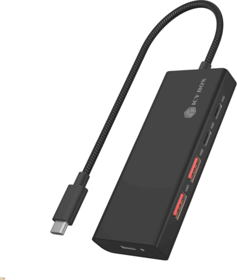 ICY BOX IB-HUB1436-CPD 4-Port USB 3.2 HUB 100W (2xUSB-C + 2x USB-A) ICY BOX IB-HUB1436-CPD 4-Port USB 3.2 HUB 100W (2xUSB-C + 2x USB-A)