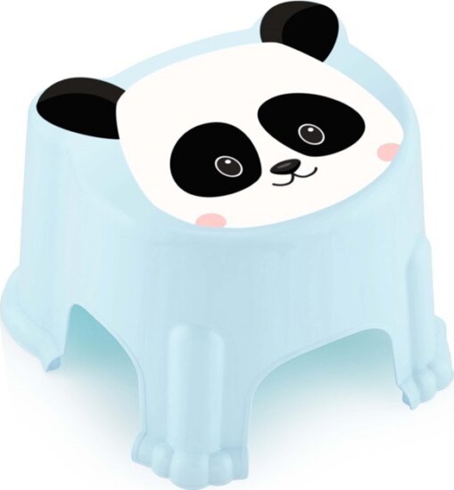 Iris BSF-00836 Panda Gyermek sámli - Rózsaszín / Kék