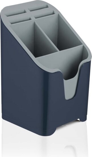 Iris L-00832 Royal Műanyag Evőeszköz szárító 18 x 11 cm - Szürke / Kék Iris L-00832 Royal Műanyag Evőeszköz szárító 18 x 11 cm - Szürke / Kék