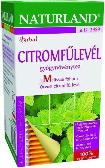 Naturland Filteres Citromfűlevél tea 25 x 1g