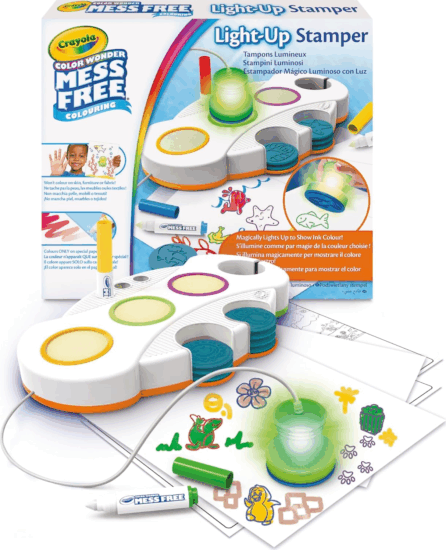 Crayola Color Wonder Világító varázspecsét készlet