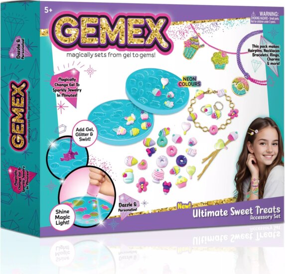 Gemex Gélből drágakő édesség ékszerkészítő kreatív szett Gemex Gélből drágakő édesség ékszerkészítő kreatív szett