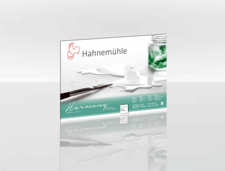 Hahnemühle Harmony A4 Akvarell papír (12 lap/csomag)