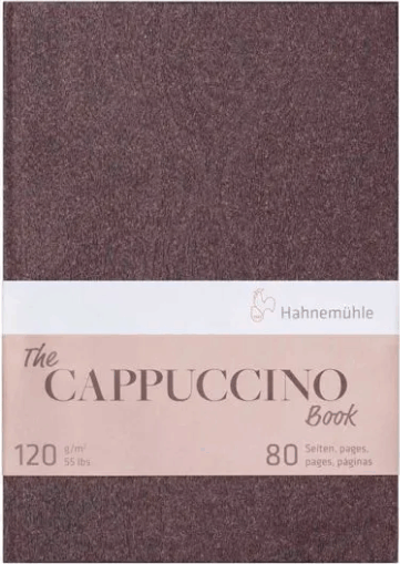 Hahnemühle The Cappuccino Book 80 lapos A4 Skiccfüzet