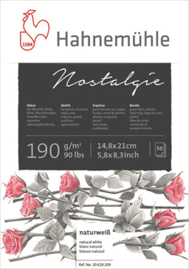 Hahnemühle Nostalgie 50 lapos A4 Vázlatfüzet