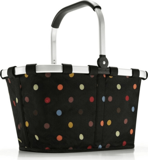 Reisenthel Carrybag Bevásálókosár 22L - Fekete pöttyös