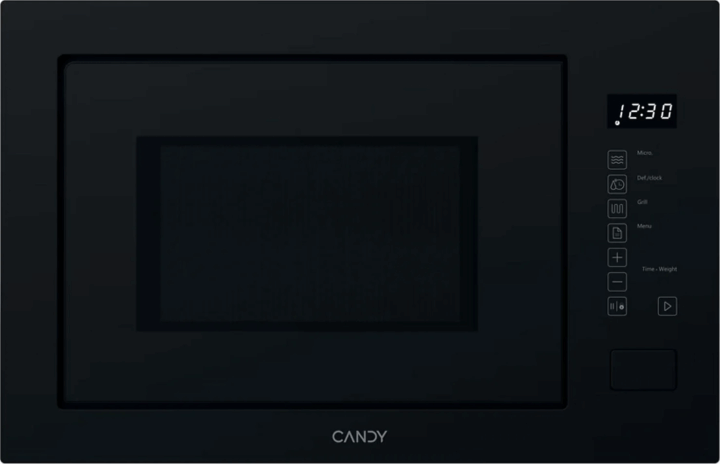 Candy CA38FL7N25WXB Beépíthető Mikrohullámú Sütő 25L 850W - Fekete