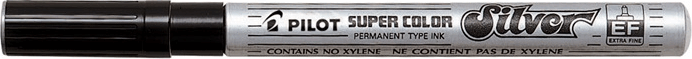 Pilot SC-EF-SI 0,5 mm Permanent marker - Ezüst
