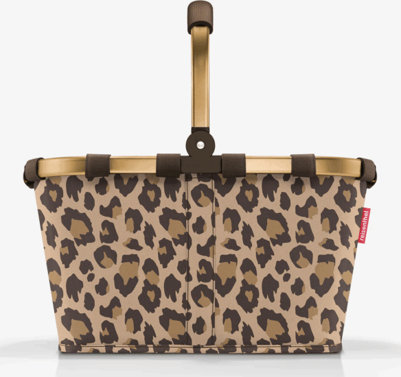 Reisenthel Carrybag Bevásálókosár 22L - Barna leopárd mintás
