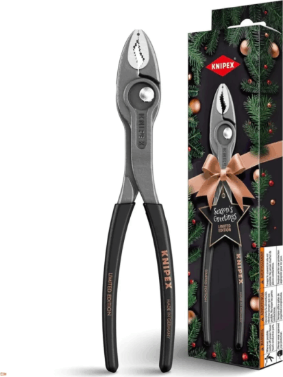 Knipex TwinGrip Csúszócsuklós Fogó 200mm - 2025 Karácsonyi kiadás