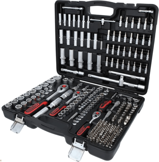 KS Tools 917.0255 Dugókulcs készlet kofferben (255db / csomag) KS Tools 917.0255 Dugókulcs készlet kofferben (255db / csomag)