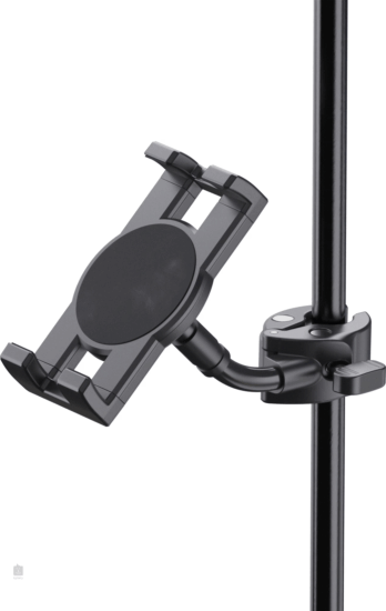 K&M 19764 Univerzális Tablet és Mobiltelefon Fejtámla autós tartó - Fekete