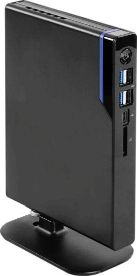 Asrock Mars Mini PC (Intel Celeron 4205U / No RAM / No SSD / No OS) - Fekete