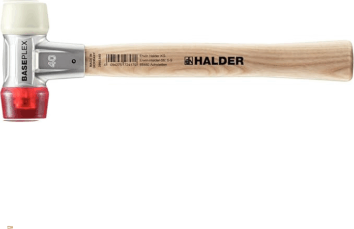 Halder 3968040 Baseplex Kalapács ‎Ø4cm (508g)