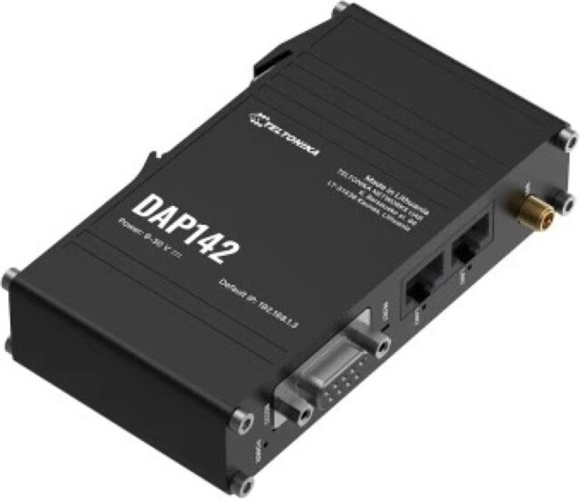 Teltonika DAP142 Ipari Vezeték nélküli Access Point - Fekete Teltonika DAP142 Ipari Vezeték nélküli Access Point - Fekete