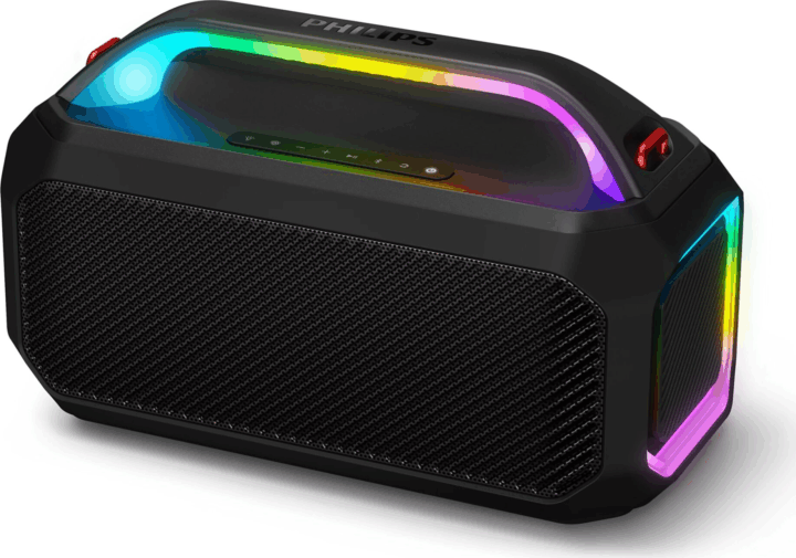Philips TAS7000EB/00 Hordozható RGB Bluetooth Hangszóró 50W - Fekete