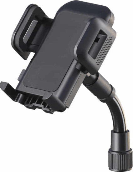 K&M 19762 Mobiltelefon Autós Tartó - Fekete