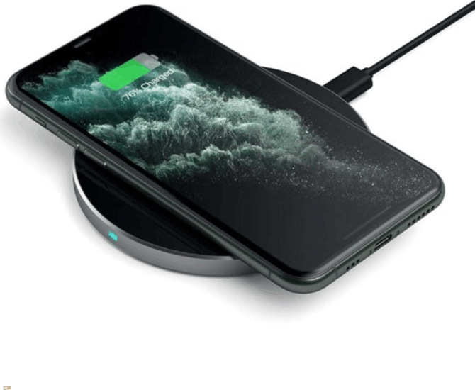 Satechi ST-WCPM Wireless Telefon töltő 9W - Fekete