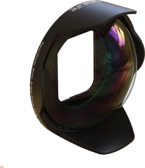 SeaLife SL053 Nagylátószögű Dome Objektív SportDiver tokhoz