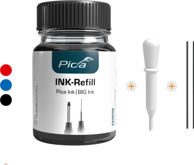 Pica 55840 Ink/Big Ink Utántöltő Tintakészlet - Piros Pica 55840 Ink/Big Ink Utántöltő Tintakészlet - Piros