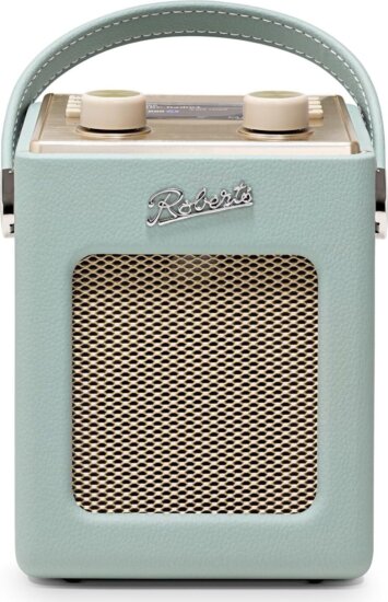Roberts Radio Revival Mini 2 Bluetooth hordozható FM / DAB+ Zsebrádió - Pasztellkék