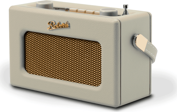 Roberts Radio Revival Uno Hordozható DAB+ FM Asztali Rádió - Pasztell krém