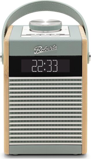 Roberts Radio Rambler Midi Hordozható DAB+ FM Asztali Rádió - Pasztellkék