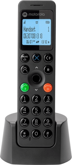 Motorola DOT201 Wireless DECT Asztali telefon - Fekete