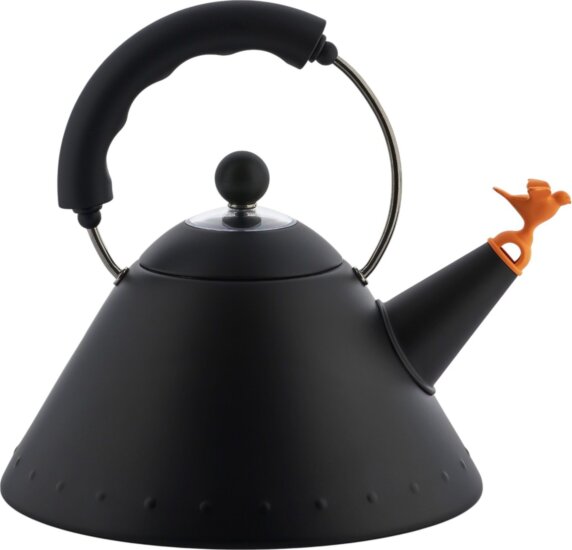 Alessi 9093 BB hagyományos Vízforraló 2,0L - Fekete Alessi 9093 BB hagyományos Vízforraló 2,0L - Fekete