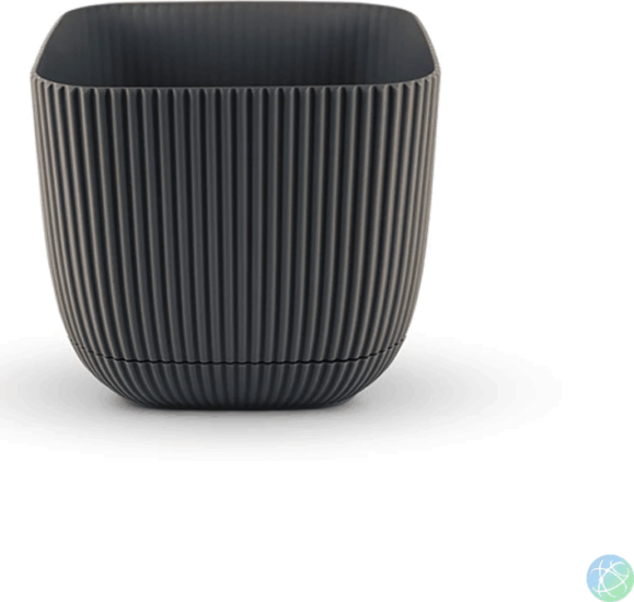 IRIS G-383 Négyszögletes Virágcserép 1.8L 150x150x130mm - Anctracit