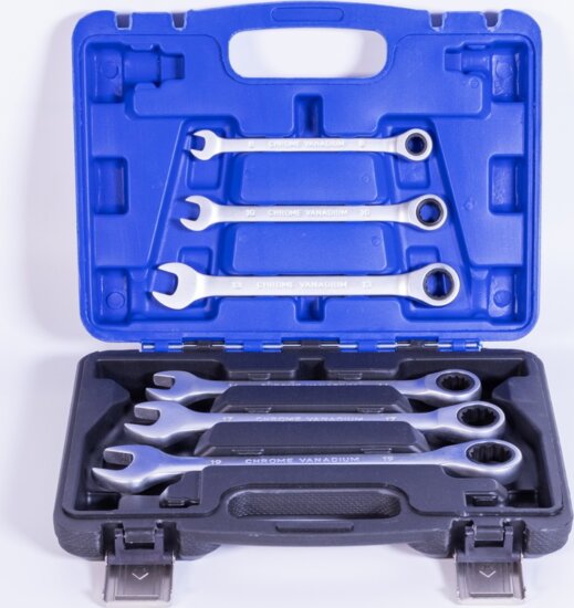 Iris Tools GW-006-030 Kombinált racsnis csavarkulcs készlet (6db / csomag)